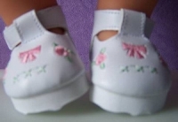 Schoentjes met bloemen