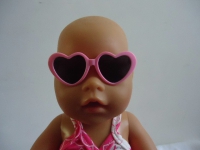Baby born zonnebril lichtrose