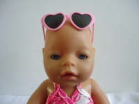 Baby born zonnebril lichtrose