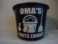 Emmer "Oma's poetsemmer".