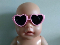 Babyborn zonnebril rose kartel