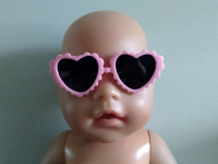 Babyborn zonnebril rose kartel