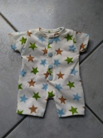 Babyborn boy romper sterren